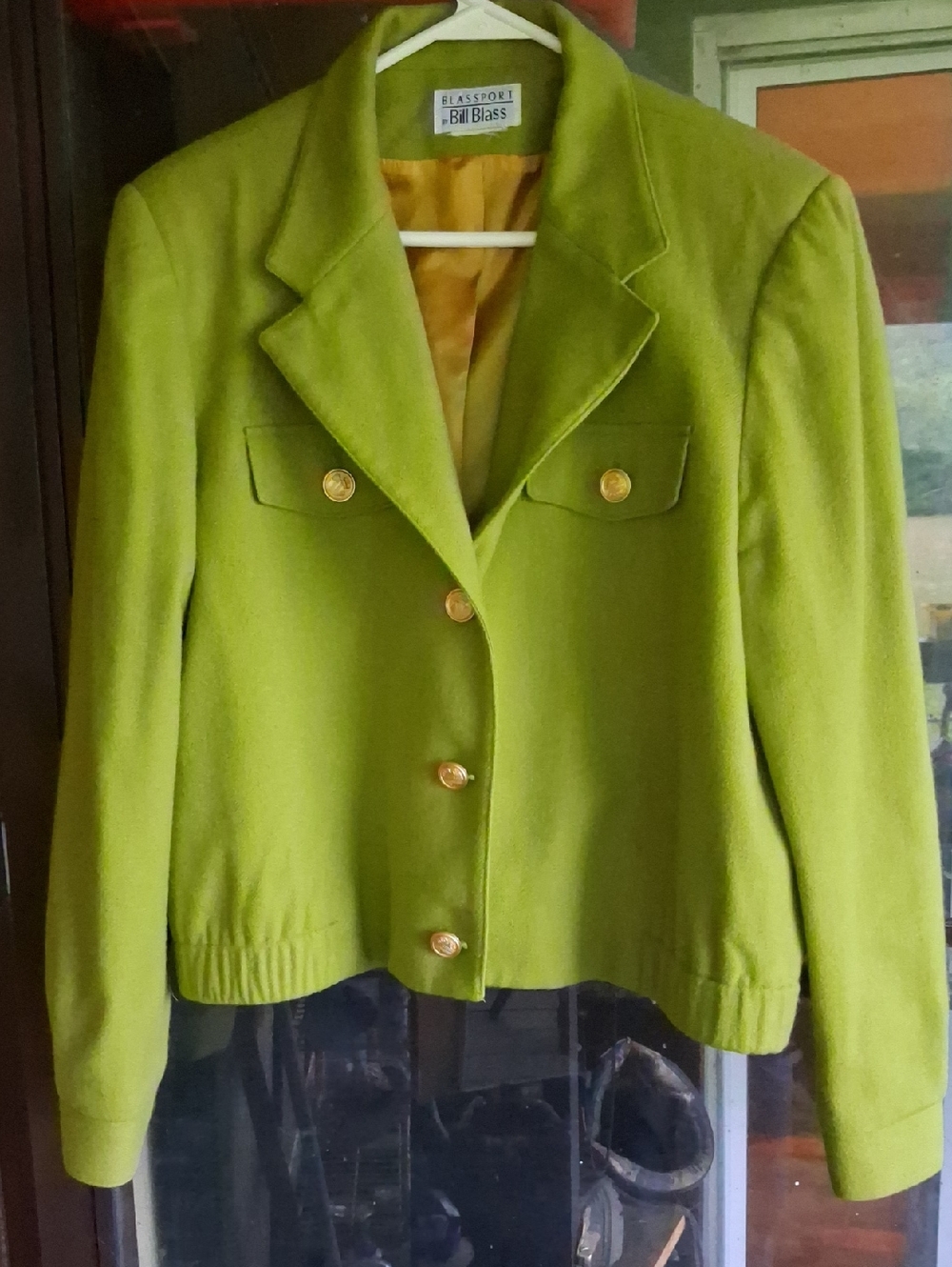 Vintage Bill Blass Wool Shorty Jacket